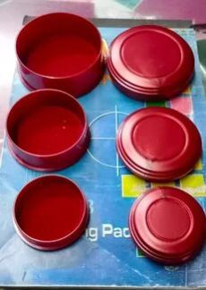 Round Plastic Jewellery Box