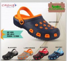 Men Double Colour Clogs Shoes