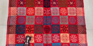 ART1113 Block Print Woolen Stole