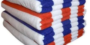 Cotton Striped Terry Towel