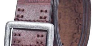 Casual Wear Mens Brown Leather Belt