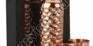 Brick Bottle Glass Set