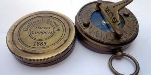 Brass Dolland Pocket Compass