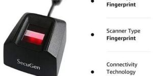 Secugen Hamster Pro 20 Optical Fingerprint Sensor