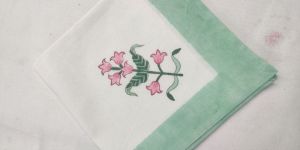 Block Printed Cotton Napkins