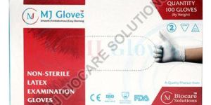 Non-Sterile latex examination gloves