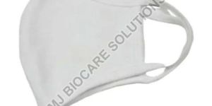 White Cotton Face Mask