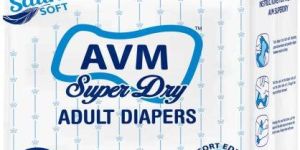 AVM Super Dry Comfort Medium Adult Diapers