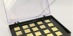 Gold Coated Silicon Chips