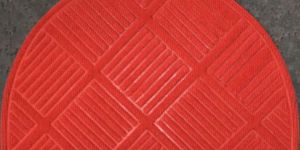 Rubber Backed Polypropylene D Cut Mats