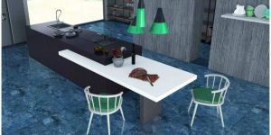 Blue Vitrified Tiles