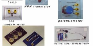 Diode Transistor Resistance Lamp LED Valve on Base