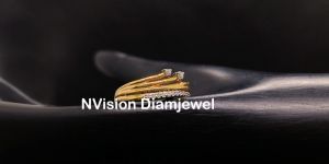 Natural Diamond Growth Inspired Ring
