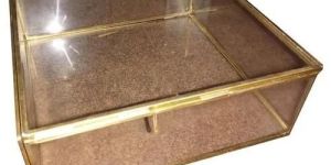 Rectangle Iron Glass Box