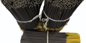 12 Inch Black Raw Agarbatti