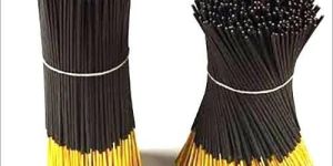 8 Inch Black Raw Agarbatti