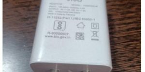 White Vivo Mobile Charging Adapter