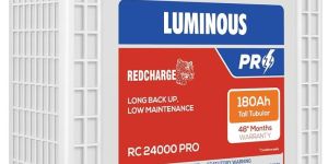 Luminous Red Charge RC 24000 Pro Tubular Inverter Battery