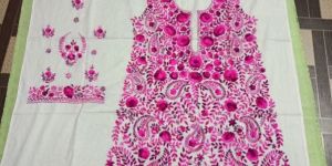 Hand Embroidered Phulkari Suit