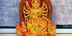Handcrafted Terracotta Durga