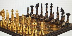 Brass Chess Set