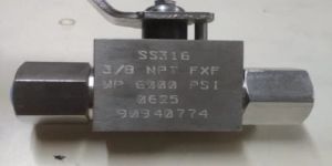 High Pressure Hydraulic Ball Valve