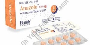 British Pharma Anastrozole 1mg Tablet