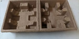 Paper Pulp Perfume Bottle Packaging Tray