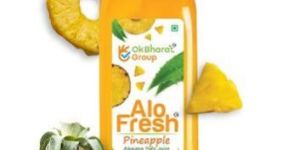 Pineapple Alovera Pulp Juice