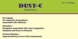 Dust-C Paracetamol Tablets