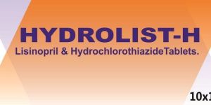 Hydrolist-H Lisinopril and Hydrochlorothiazide Tablets