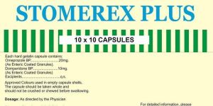 Stomerex Plus Omeprazole and Domperidone Capsules