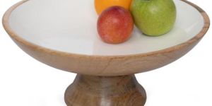 Wooden Fruit Bowl