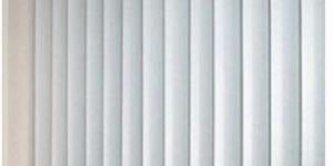 White PVC Vertical Window Blinds