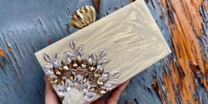 Luxury Resin Clutch Bag