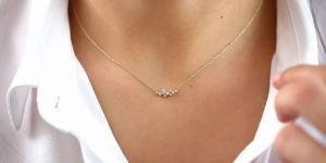 14kt Unique Diamond Layering Pendant Necklace