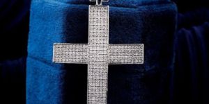 Diamond Cross Pendant