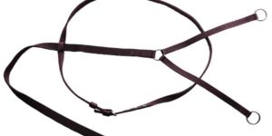 Brown Leather Running Martingale