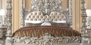 Maharaja Wooden Double Bed