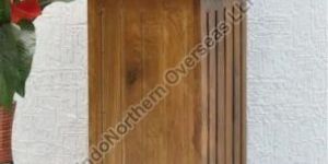 Wooden Pillar Design End Table