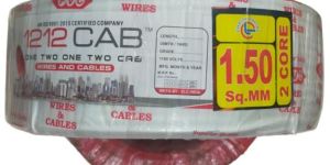 1212Cab Round Cable 2Core 1.50Sqmm 90mtr
