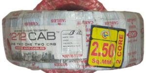 1212Cab Round Cable 2Core 2.50Sqmm 90mtr