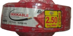 Irrikable Round Cable 2Core 2.50Sqmm, 90mtr