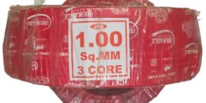 Irrikable Round Cable 3Core 1.00Sqmm, 90mtr