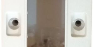 Jamsons 1 Modular Surface Box with Plate White, 20pcs Box