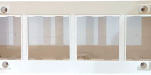 Jamsons 8 Modular Hz Surface Box with Plate White, 10pcs Box