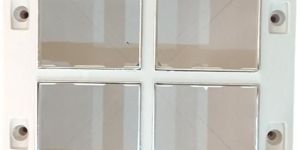 Jamsons 8 Modular V Surface Box with Plate Silver, 10pcs Box