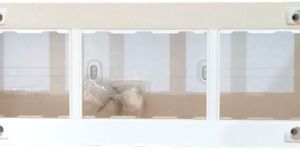 Jamsons 9 Modular Surface Box with Plate White, 10pcs Box