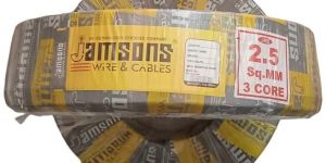 Jamsons Round Cable 3core 2sqmm 90mtr