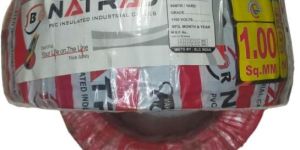 Natraj Round Cable 2Core 1.00Sqmm, 90mtr